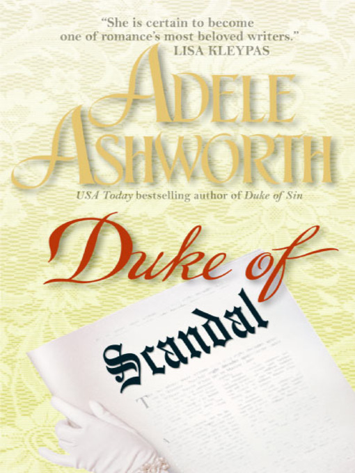 Title details for Duke of Scandal by Adele Ashworth - Available